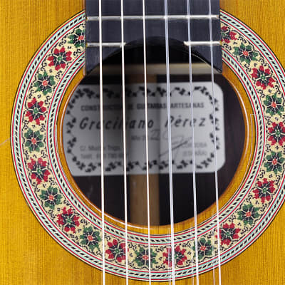 Graciliano Perez flamenco guitar "negra" Cedar + Indian Rosewood 2022 image 7