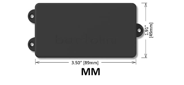 Bartolini MM42CBJD3 4-String 2J Squared MusicMan MM Shape Bartolini MM42CBJD3 4-String 2J Squared MusicMan MM Shape