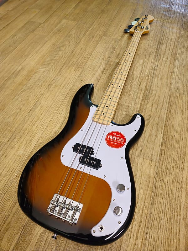 Squier Precision Bass サンバースト 4弦 4 String Electric Bass | Guitar Center
