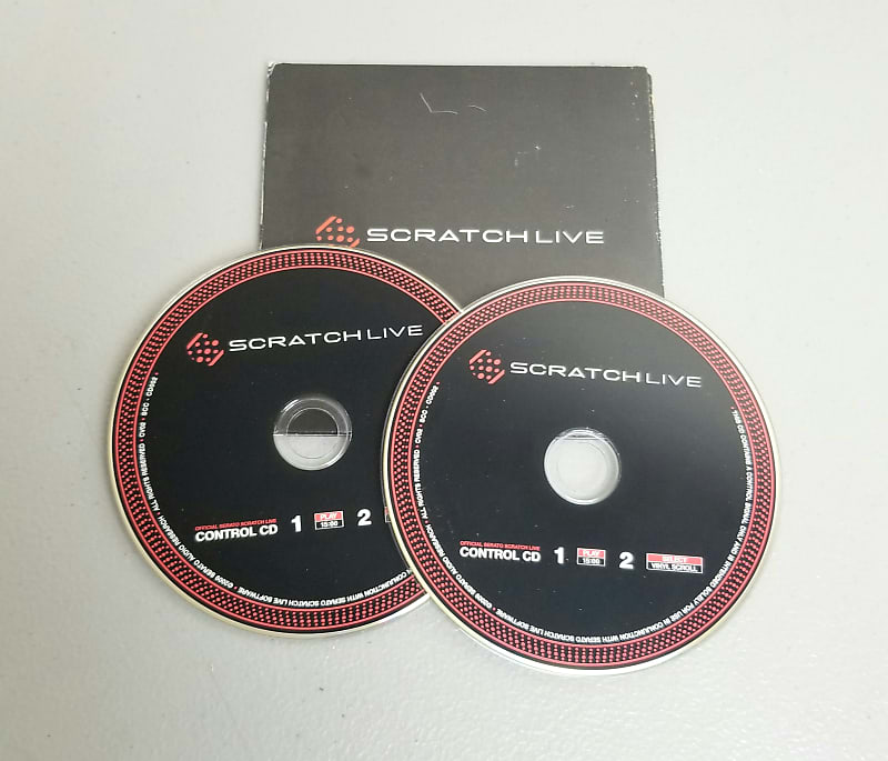 Rane SERATO Scratch Live CONTROL CD Disc's (pair) Reverb