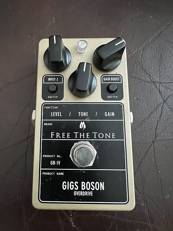 Free The Tone GB-1V Gigs Boson 2010s - Gold / Black