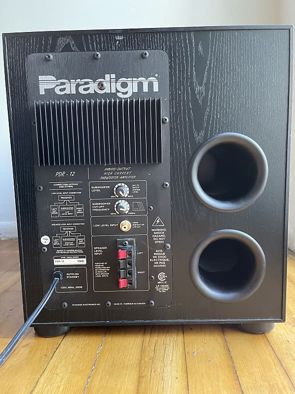 Paradigm pdr12 sales