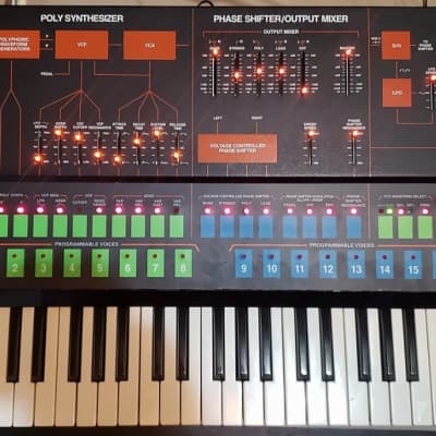 ARP Quadra Polyphonic Analog Synthesizer 1978 - 1981 - Black / Orange