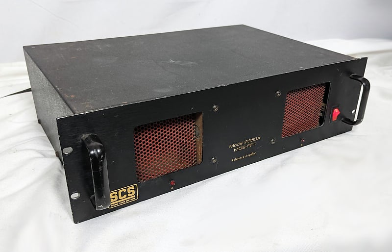 Vintage SCS Sound Code Systems 2350A Reference Amplifier Reverb