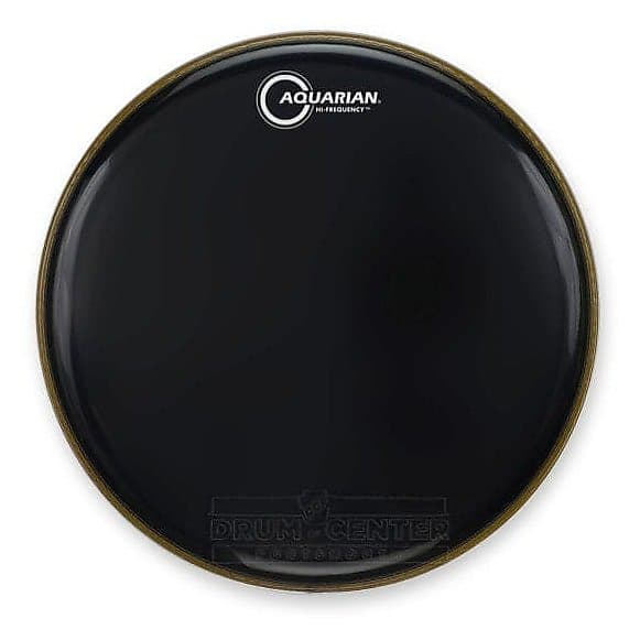 Aquarian HiFrequency Drum Head 12" Black Reverb