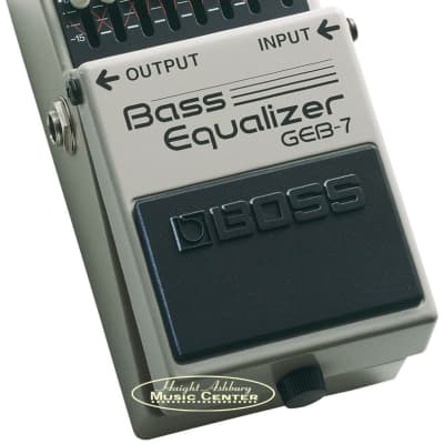 Boss GEB-7 Bass Equalizer - 7-band Graphic image 1