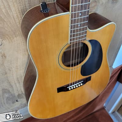 Jasmine ES60C Acoustic Cutaway Guitar Used image 7