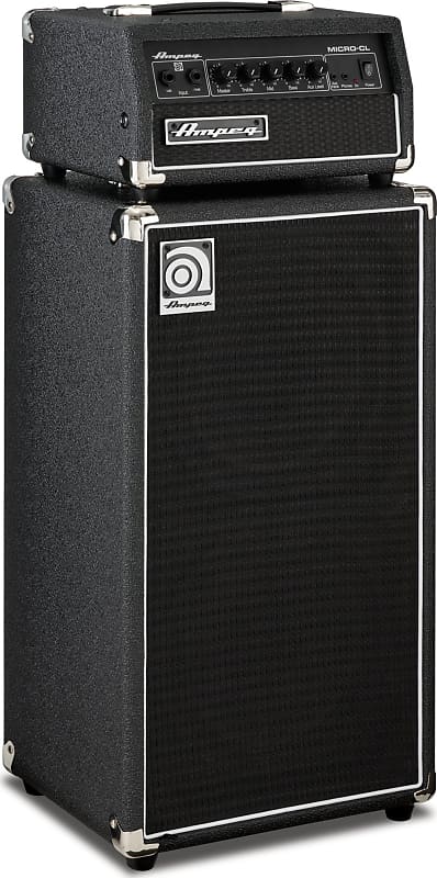 Ampeg Micro-CL Bass Stack, 100W, Black image 1