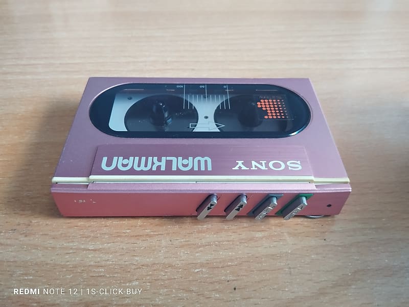 RARE] Sony WM-20 Walkman Cassette Player, Beautiful Pink