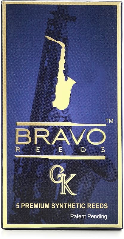 Bravo Alto Saxophone Reeds - 3 (5-pack) image 1
