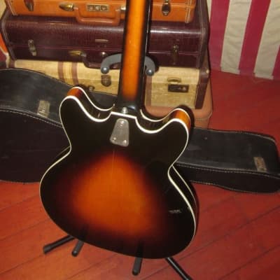 ~1966 Hagstrom Viking 12 String Sunburst image 5