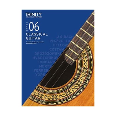 Trinity College London Classical Guitar Exam Pieces 2020-2023: Grade 6 Trinity C for sale