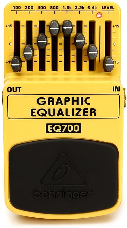 Behringer EQ700 Graphic Equalizer Pedal image 1