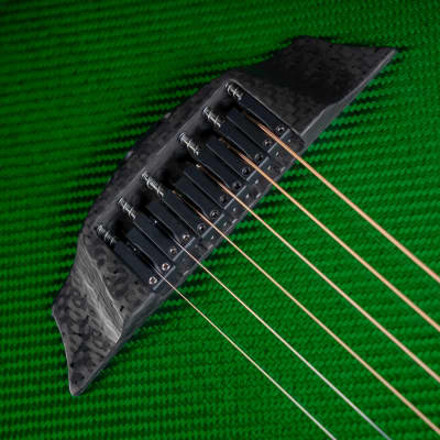 Emerald X10 Slimline | Carbon Fiber Hybrid Electric/Acoustic Guitar image 4