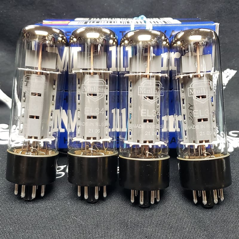 アンプ EL84 Matched Quad Amazon.com: Mullard EL84, Matched Quad (4 tubes) : Musical
