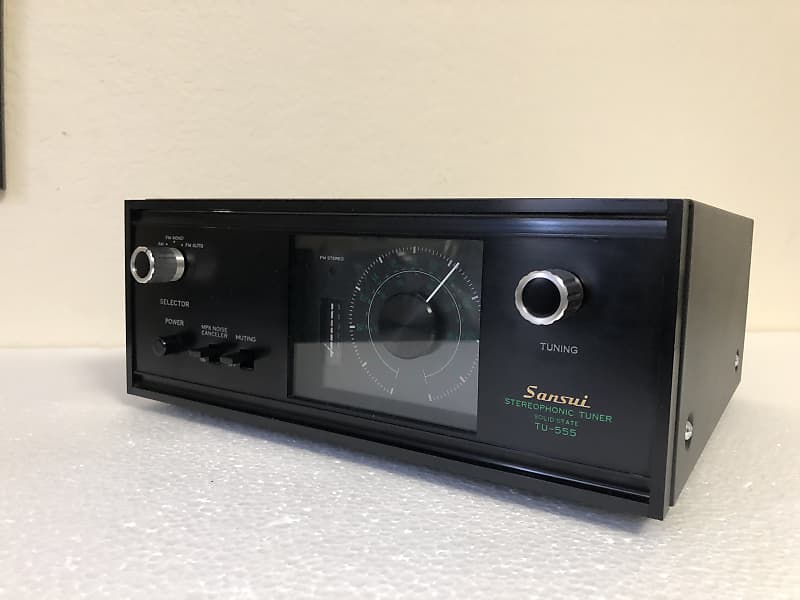 Sansui TU-555 Vintage Audiophile AM/FM Tuner — Professionally Restored
