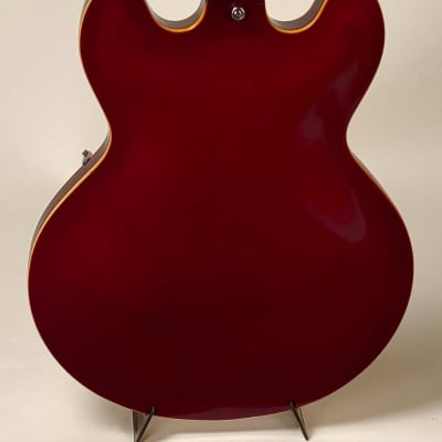 1959 Gibson EB-2 Sparkling Burgundy Family Owned. Original Hard Shell Case image 6