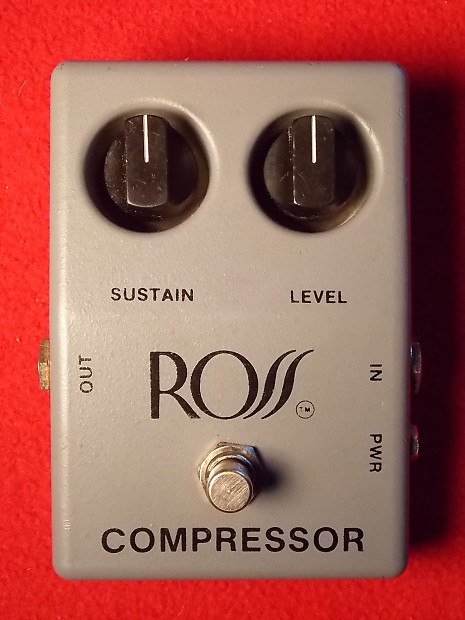 Ross Compressor Pedal rare original 1979 second year holy | Reverb