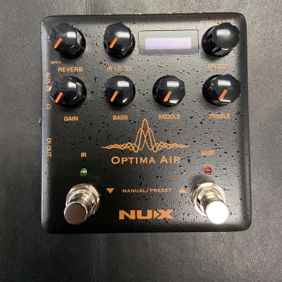 NUX NAI-5 Optima Air Acoustic Simulator & IR Loader Pedal  New! image 5