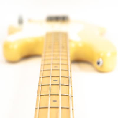 1983 Fender Precision P Bass -E series! -  Vintage Beauty with Case - Aged White image 8