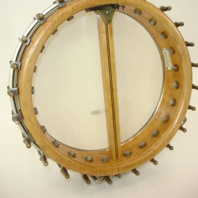 Vintage Orpheum by Lange No. 1 Tenor 4-String Open-Back Banjo AS IS image 23