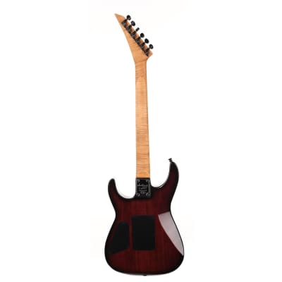Jackson Custom Shop Dinky Transparent Purple Burst | Reverb