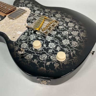 2018 Echopark Clarence Rose Left-Handed Electric Guitar USA w/OHSC image 7