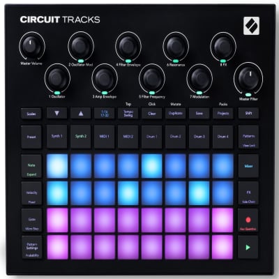 Novation Circuit Tracks MIDI USB Rechargeable Groovebox w/Synths/Drums/Sequencer image 2