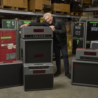 Lerxst Special Edition Hand-wired OMEGA Alex Lifeson Signature 2-Channel 25/50 Watt Tube Amplifier Head image 5