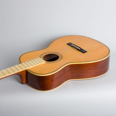 Weymann  Jimmie Rodgers Model 890 Flat Top Acoustic Guitar (1931), ser. #45673, original black hard shell case. image 7