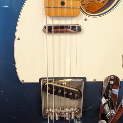 Fender /MJT Parts Tele Custom with Bigsby B-Bender and HSCB - Lake Placid Blue image 6