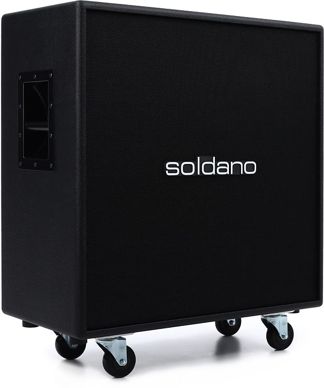 Soldano 412 Straight Cabinet 4x12" Extension Cabinet - Black image 1