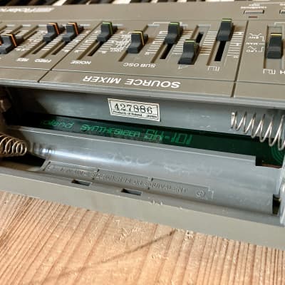 genuine grey Roland SH-101 with MGS-1 modulation grip / SH101 image 11