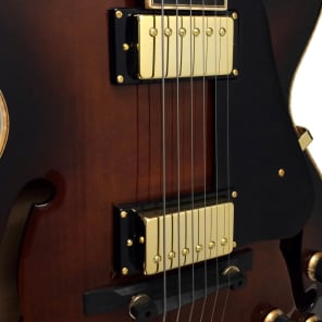 Ibanez SS300 Artstar Hollowbody Electric Guitar w/ Case - Dark Violin Sunburst image 3