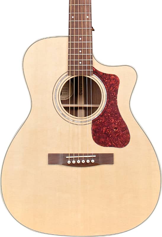 Guild OM-150CE Westerly Orchestra Acoustic-Electric Guitar, Natural w/ Gig Bag image 1