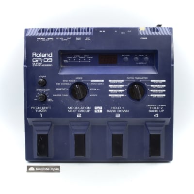 Roland GR-09 Guitar Synthesizer Made in Japan Guitar Effect Pedal AH30376