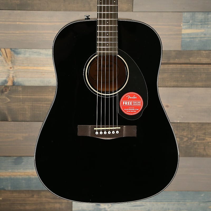 Fender CD-60S Dreadnought Acoustic Guitar  Black Walnut Fingerboard image 1
