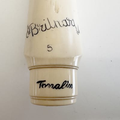 Brilhart Tonalin Baritone Saxophone Mouthpiece „5“ 1950ˋs Carlsbad Era image 7