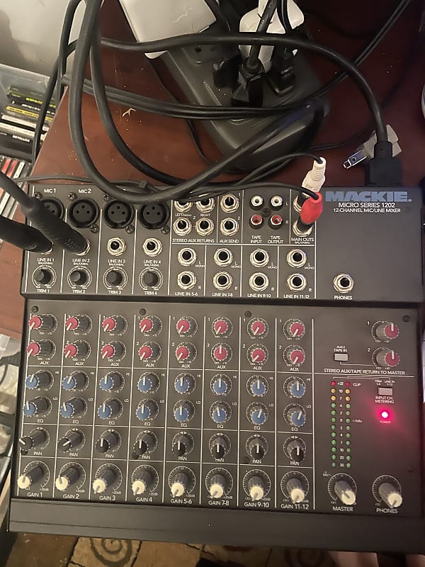 Mackie Micro Series 1202-VLZ 12-Channel Mic / Line Mixer | Reverb