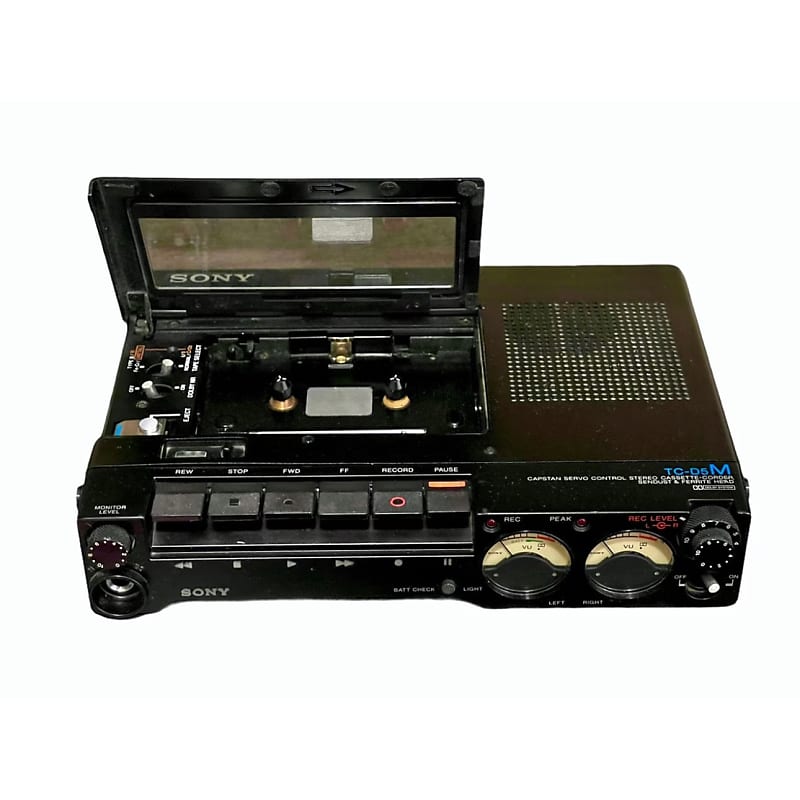 Sony TC-D5M Professional Portable Stereo Cassette Recorder (1980 - 1994) image 1