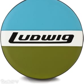 Ludwig Atlas Classic Throne - Round  Blue/Olive image 5