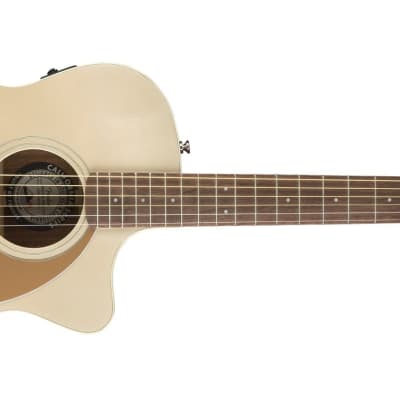 Fender Newporter Player Solid Spruce Top and Walnut Fretboard in Champagne image 7
