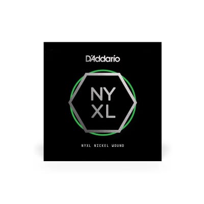 D Addario NYXL Nickel Wound Electric Guitar Single String .076