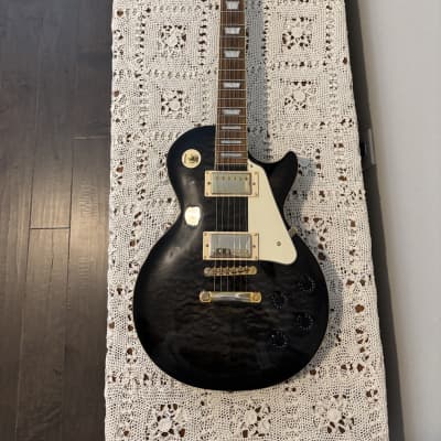 【美品】Epiphone Les Paul Ultra-Ⅱ ブラック レスポール Epiphone Les Paul Ultra II - Midnight Ebony | Sweetwater