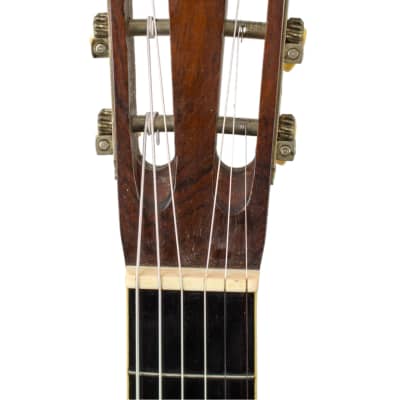 Circa 1910 A.C. Fairbanks Parlor Guitar w/Brazilian Rosewood Back and Sides Natural image 5
