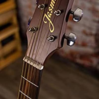 Jasmine S34C NEX Acoustic Guitar, Natural image 7