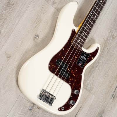 Fender American Professional II Precision Bass, Rosewood, Olympic White image 2