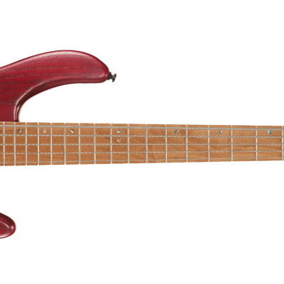 Cort B5PLUSASRMOPBR Artist Series B5 Plus AS RM Double Cutaway 5-String Electric Bass Guitar image 2