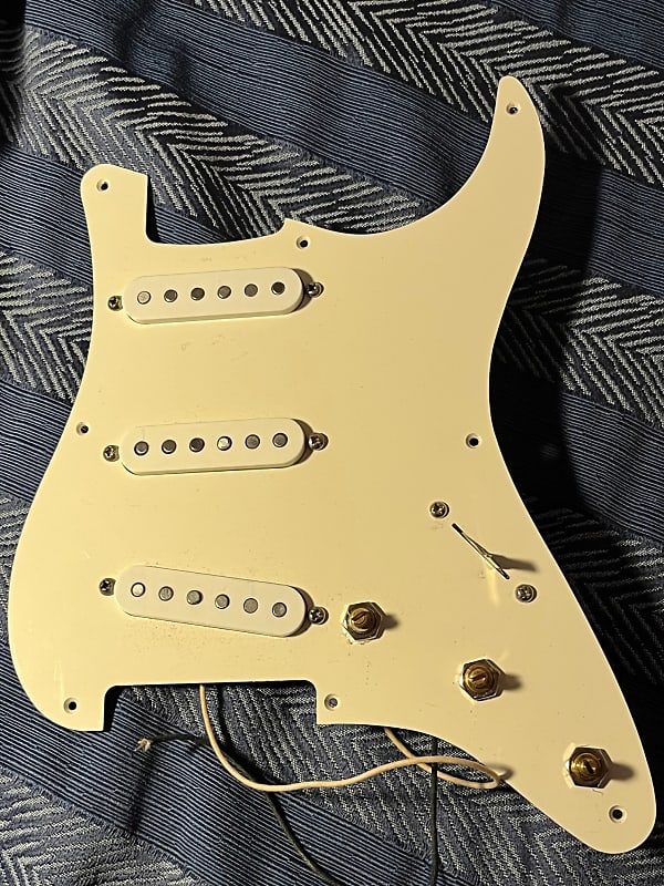 Charles Guitars Fender 50s Stratocaster 8-Hole Pickguard 1-Ply FRALIN LOADED image 1