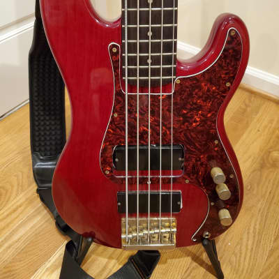 Squier Pro Tone Precision Bass V 1997 | Reverb